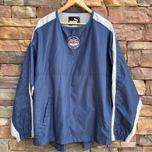 Vintage Super Bowl Windbreaker Pullover Size Large Mens Adult XXXIV Football NFL